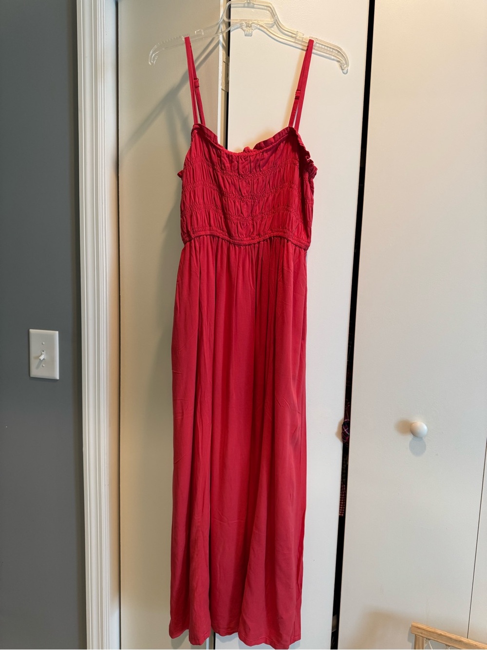 Old Navy red Maxi Sundress